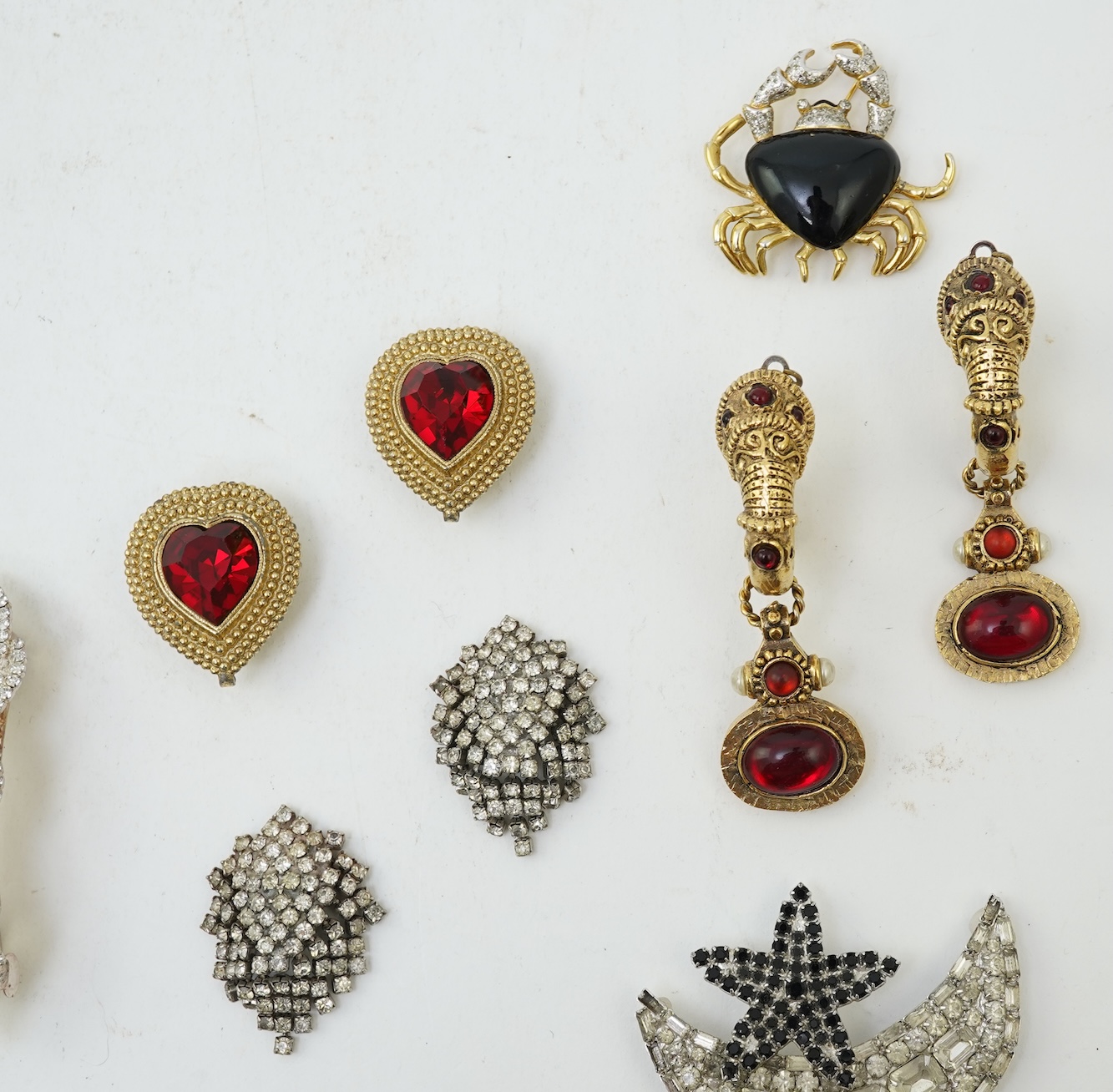 A collection of costume jewellery, mid-late 20th century